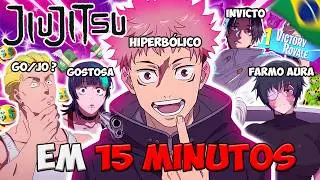 JUJUTSU KAISEN AND THE PARANORMAL BATTLE ROYAL IN 15 MINUTES (PARODY REDUBBING)