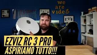 EZVIZ RC3 PLUS: ROBOT ASPIRAPOLVERE PAZZESCO!