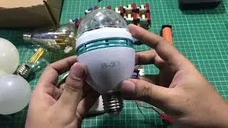 Test 1 baterai Joule Thief Untuk Led Berdriver dan non Driver