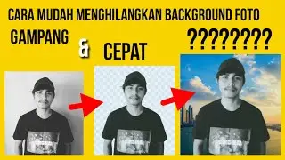 CARA agar mudah menghilangkan background foto | GAMPANG DAN CEPAT | remove.bg
