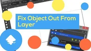 INKSCAPE / How To  Fix Unlayed Object (Object Out From Layer)