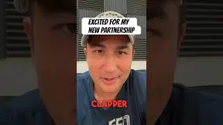 I'm pumped to be teaming up with Clapper! #partnership #clapper #short #clapperapp #teamwork