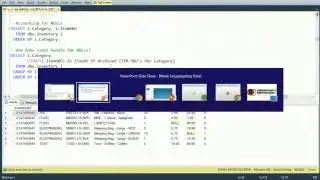 SQL Server Aggregate functions and the OVER clause