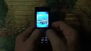 Old mobile phone games. Nokia x2-00. Ralli. Incoming calls.