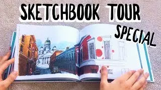 Sketchbook Tour: Helsinki, Stockholm, Tallinn
