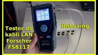 Forscher fs8117 tester lan unboxing