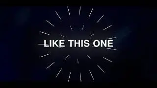 Kinetic Typography Intro - Don't Blink | live action explainer | commercial video ad
