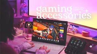 👾 a gaming tech haul for gamers + content creators | useful accessories for all types of creators ✦