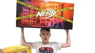 Nerf gun РАСПАКОВКА ПОСЫЛКИ НЕРФ
