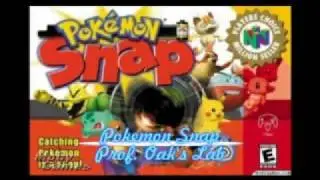 Pokemon Snap- Prof. Oak's Lab