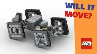 Square Wheels Car - LEGO Technic MOC + Instruction