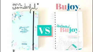 Mr Wonderful VS Bujoy (Bullet Journal)