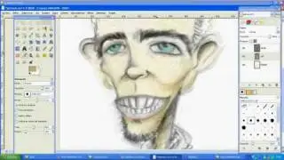 Jair cartoon speed painting !!