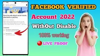 how to verify facebook id 2023 II how varified facebook account without disable