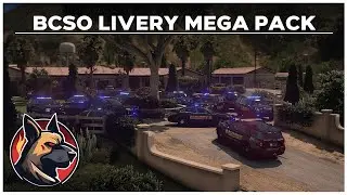 BCSO Livery Mega Pack | 10-80 Designs | GTAV