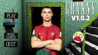 Granny V1.8.2 In Cristiano Ronaldo mode