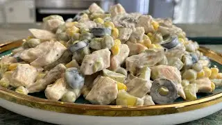 Салат ЕВРОПА- Мега вкусный и сочный!