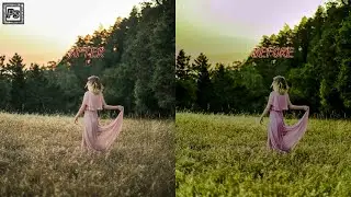 Color Grading With Camera RAW & Adjustment Layers - Photoshop