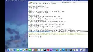 How to install flask in Python on Mac | Step by Step tutorial