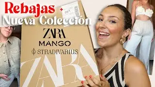 🔥 SUPER HAUL REBAJAS Y NUEVA COLECCIÓN🛍️ Zara, Mango y Stradivarius