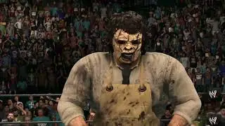 Leatherface vs Kane (wwe 2k22)
