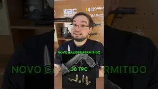 Lançou Novo Calibre .38 TPC(Permitido) mais forte que .380acp #shorts