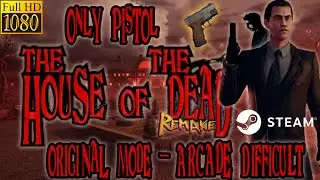 The House of The Dead Remake (2nd Player as Agent G) Original Arcade, No Death & All Rescue - 1 Coin