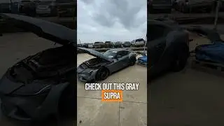 This Salvage Supra Comes With A HUGE PARTS STASH!