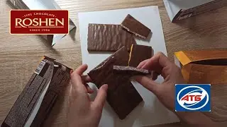Закупка продуктов на месяц в АТБ  - ОБЗОР НА ШОКОЛАД ROSHEN