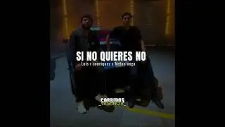 Si No Quieres No - Luis R Conriquez, Neton Vega (2024)