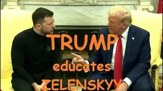 TRUMP kicks Zelenskyy out of the white house