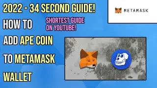 How To Add ApeCoin To MetaMask | 34 second guide - 2022