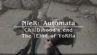 Final verdadero de NieR: Automata completo (Sacrificando toda mi partida) | Finales D y E