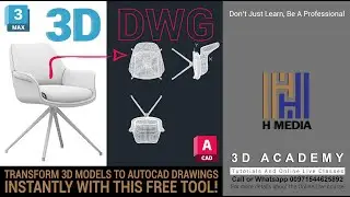 Transform 3d Models To Autocad Drawings Instantly With This Free Tool! (Malayalam)
