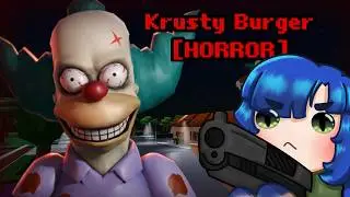 ★ Weird Alien playing Krusty Burger [HORROR ROBLOX???] 👽 ★