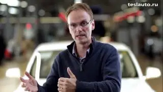 Tesla Model S - идеален для зимы RU