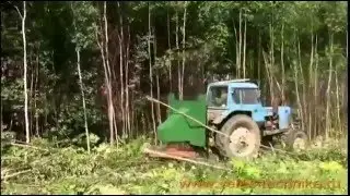 Лесной роторный кусторез