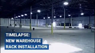 PeakLogix Warehouse Installation Time Lapse
