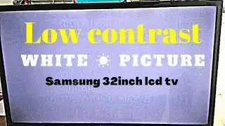 32 inch lcd panel low contrast fault repair-High brightness panel low contrast fault repair