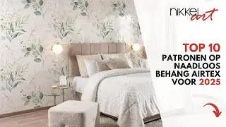Top 10 patronen op naadloos behang Airtex voor 2025! | #nikkelart #NaadloosBehang #BehangCollectie