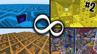 LES DIMENSIONS SECRÈTES DE MINECRAFT ! #2 (Les easter eggs de la Snapshot Infinite)