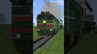 тепловоз 2ТЭ116-1232 едет мимо станции узловой | #рек #train #железнаядорога #поезд