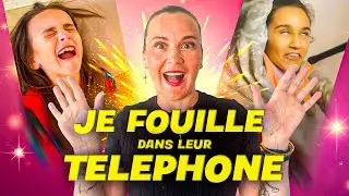 Je FOUILLE dans les TÉLÉPHONES de mes FILLES !  (il y a des gros DOSSIERS)
