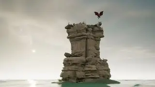 Flying Dragon KineFX Animation - Unreal Engine Render 004