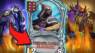 The Atrocity EXODIA Comp! | Hearthstone Battlegrounds