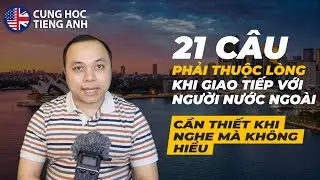21 short phrases you should memorize when communicating with native speakers (Use them if you don...
