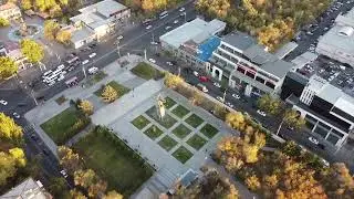 Моя школа и район Еревана вокруг неё