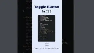 Toggle Button/Slider in 