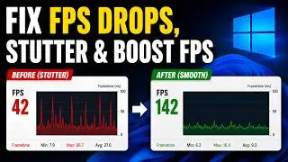 Windows 11 Settings That Fix FPS Drops & Stutter