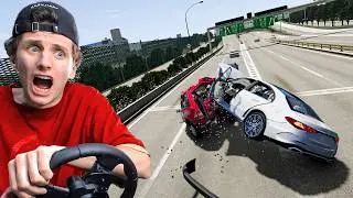 ЛЮТЫЕ ШАШКИ НА ШУТОКУ В БИМКЕ ! | BeamNG.drive